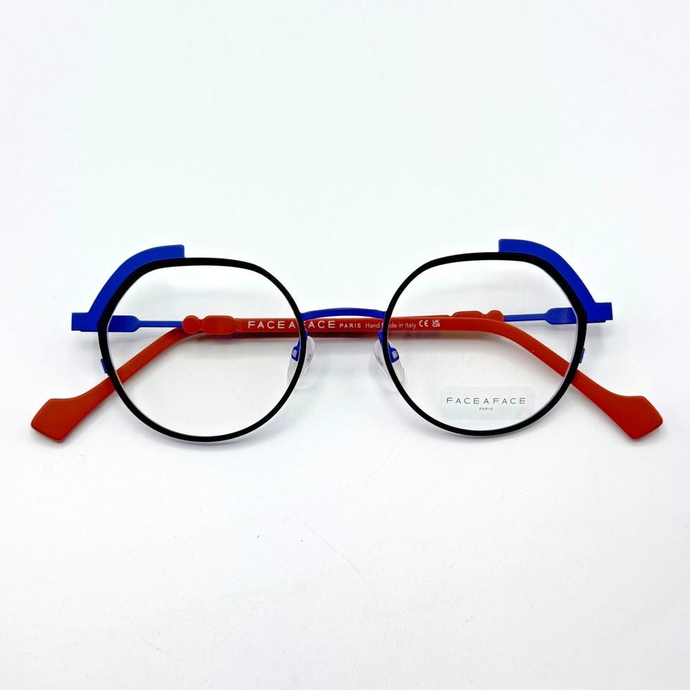 Face A Face Eyeglass Frames Cilaos 1 Col. TM01 Black Blue Red 47-20-144 New